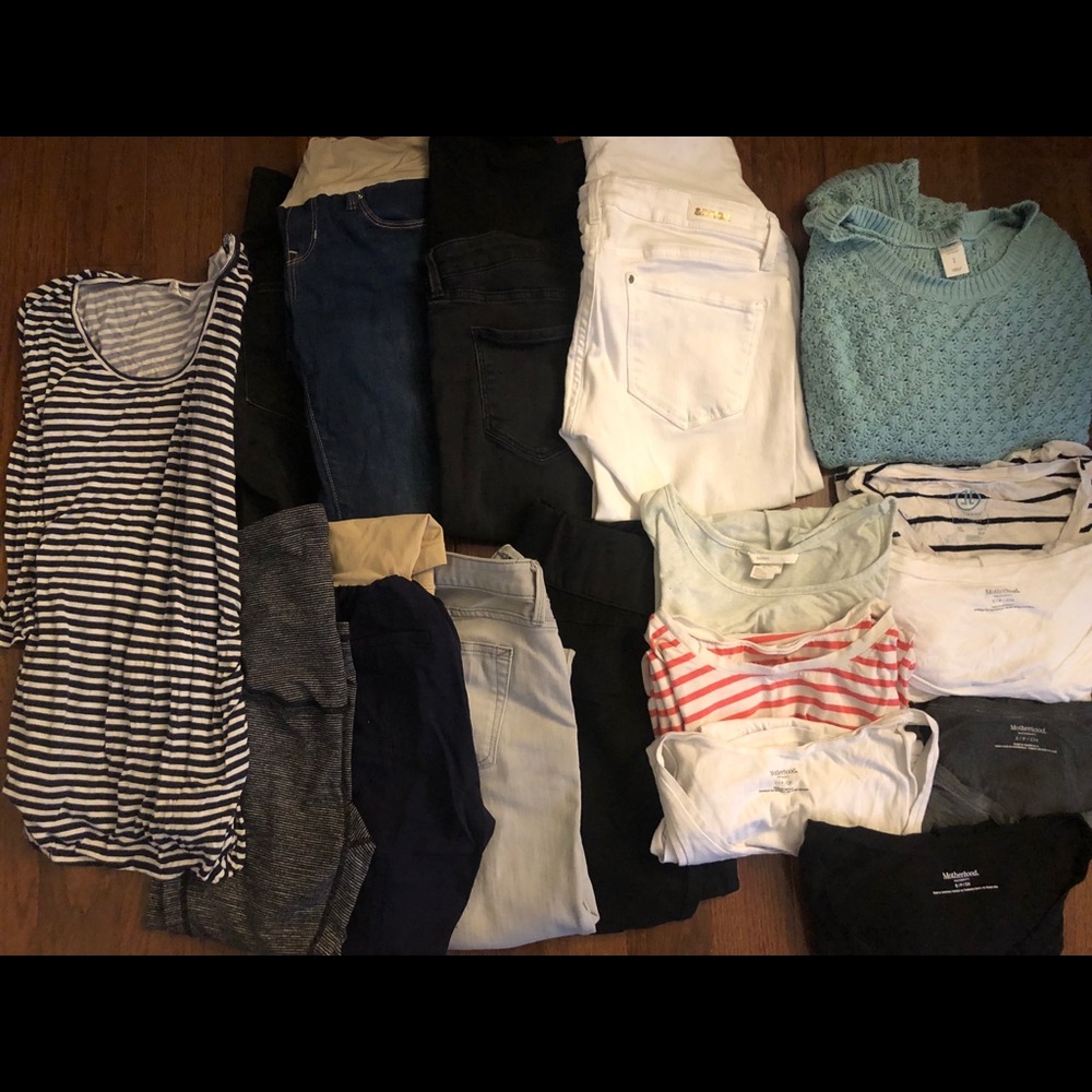 Maternity Bundle - jeans, shirts, dresses, legging